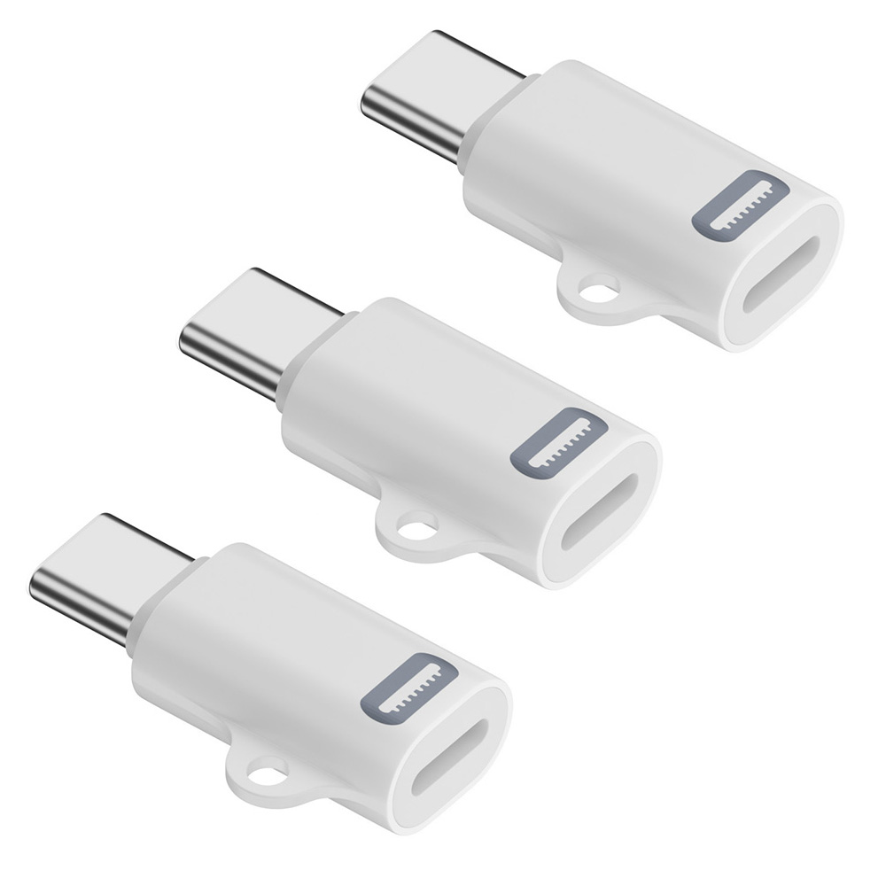 아이폰 20W 라이트닝 to USB C 변환 젠더 아답터(화이트) 3개입, 3개, 2cm 13,900원