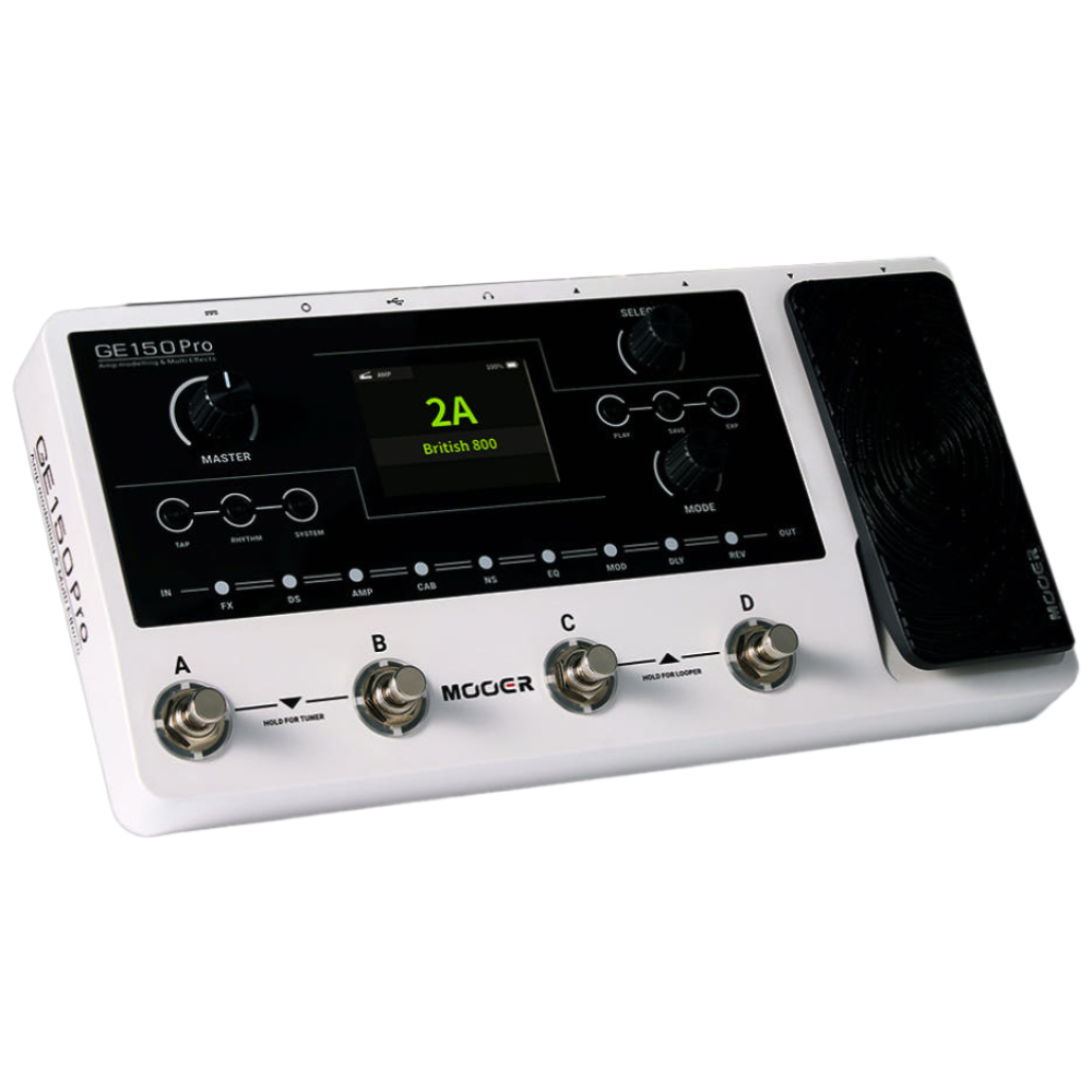 무어 멀티이펙터 GE150 PRO / 앰프 모델링, GE150 PRO, 화이트, 1개, 현재가 249,000원