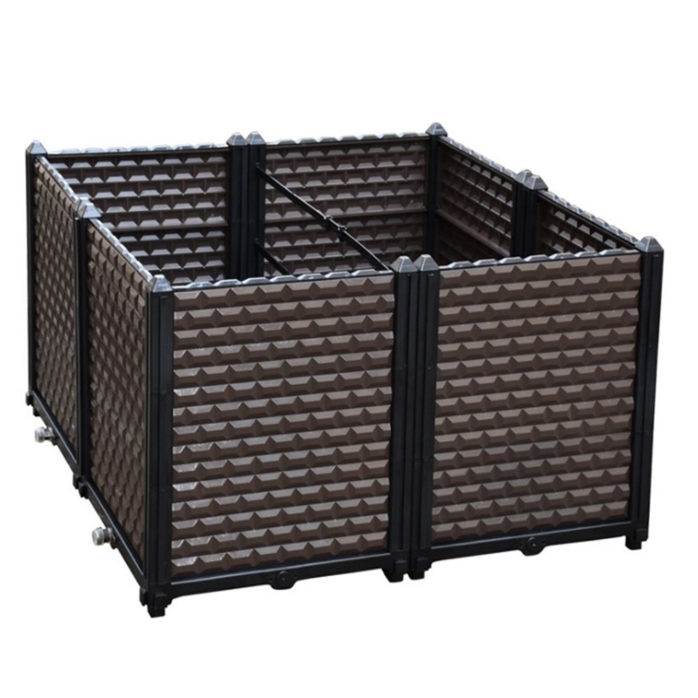 21세기트랜드 조립식 텃밭 화분 4칸(정사각) 세트 61,500원