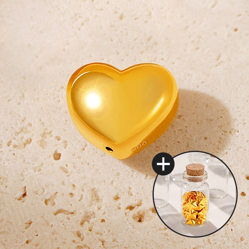 [골드팡] 24k 순금 모찌하트통통 오브제 0.2g+미니유리병 증정 (당일도착) 순도99.9 금선물 미니골드바 행운추천 금테크 땅콩금 쌀알금 주물금 덩어리 74,900원