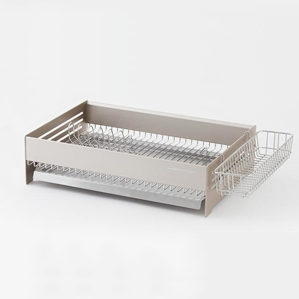 한샘 노블레스 오브제 식기건조대, 1단, 샴페인로제골드 + 실버, 1개 94,900원