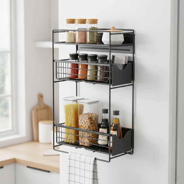 란몰 다용도 슬라이딩 냉장고 틈새 자석 수납선반 29,900원