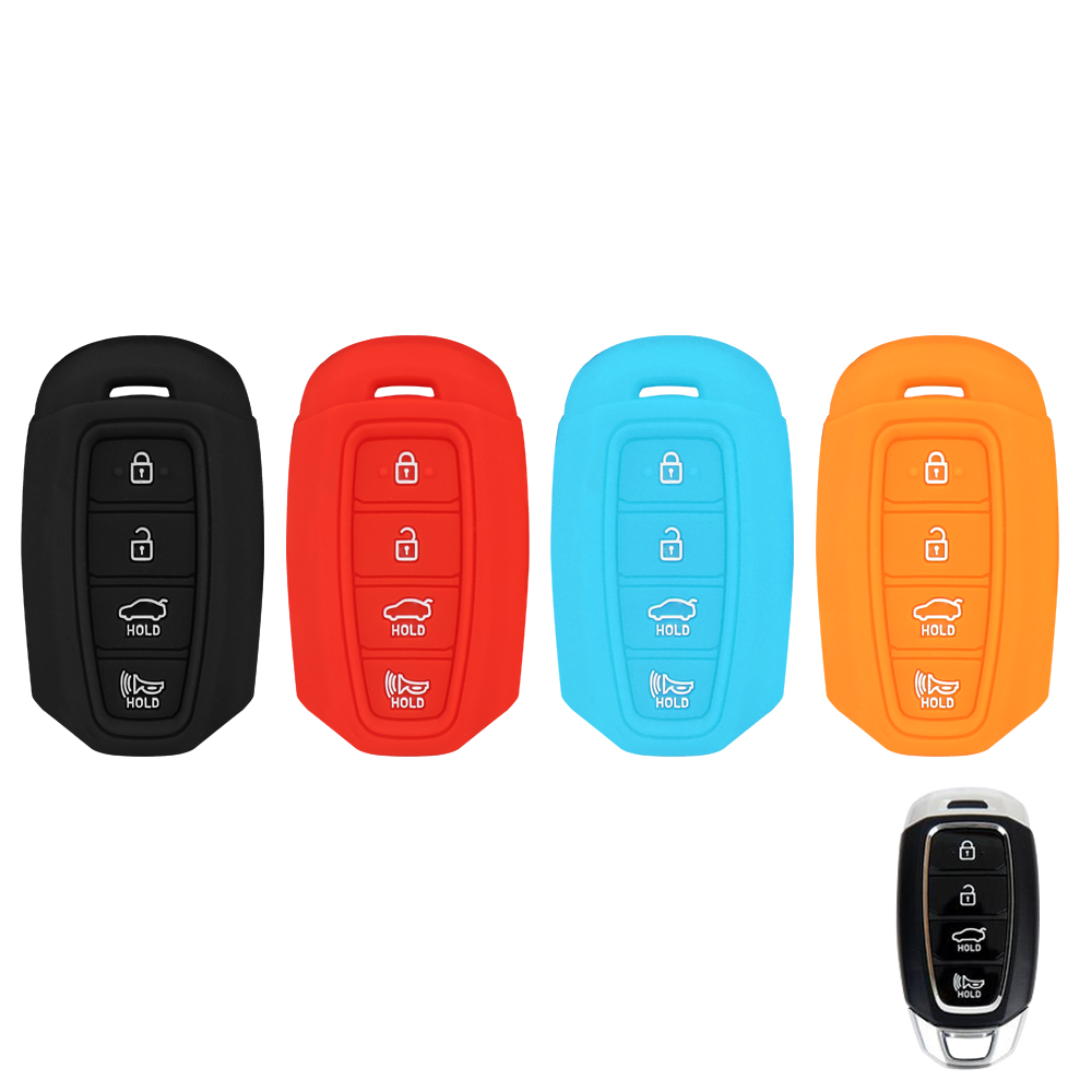 이너스 현대 그랜져 IG I30 3세대 4버튼 스마트 키 실리콘 케이스, 현재가 5,900원