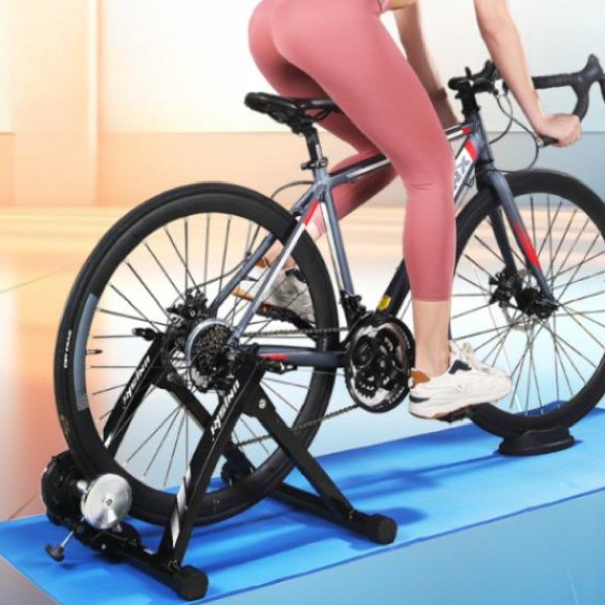 실내 자전거 롤러 연습 거치대 저항기 고정 사이클 스텐드 라이딩 102,800원