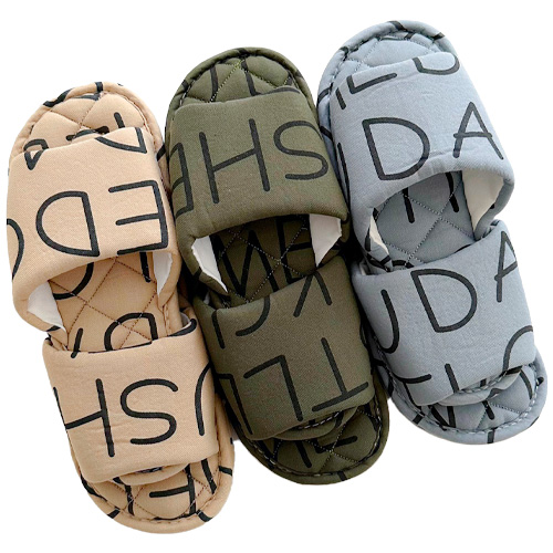 메종드리빙 세탁가능한 3중쿠션 층간소음방지 미끄럼방지 퀼팅 푹신한 거실 남성 면실내화 3켤레세트, 1개, 영문 3P 25,900원