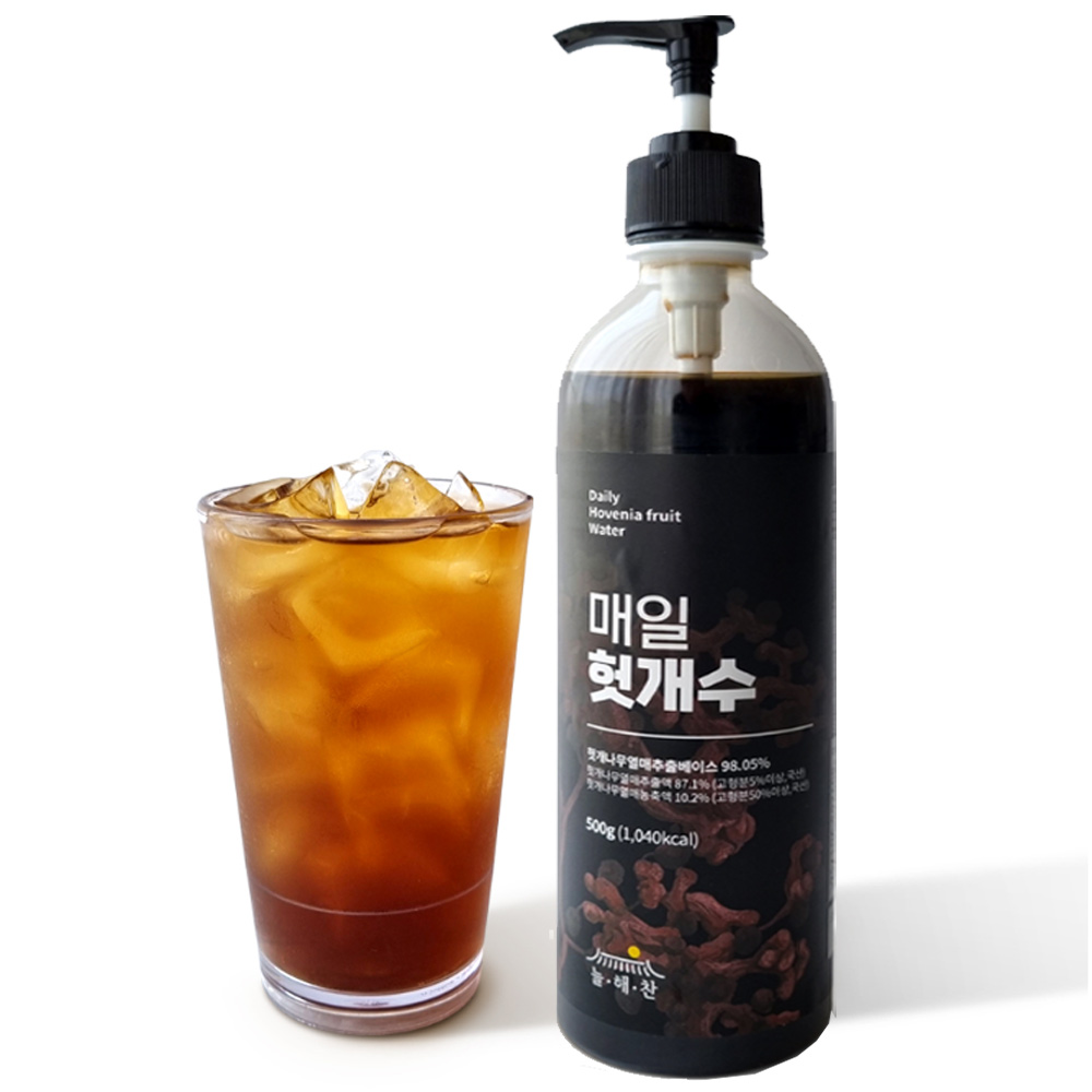 늘해찬 매일 국내산 헛개수 진한 헛개차 헛개수원액 엑기스 농축액 진한 원액, 1개, 500g 15,900원