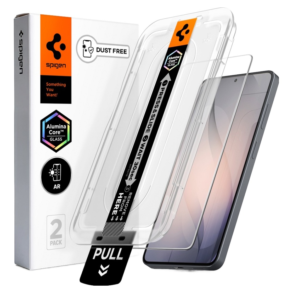 슈피겐 글라스tR 이지핏 저반사 AR 강화유리 휴대폰 액정보호필름 2p 세트 AGL07909, 1세트 39,000원