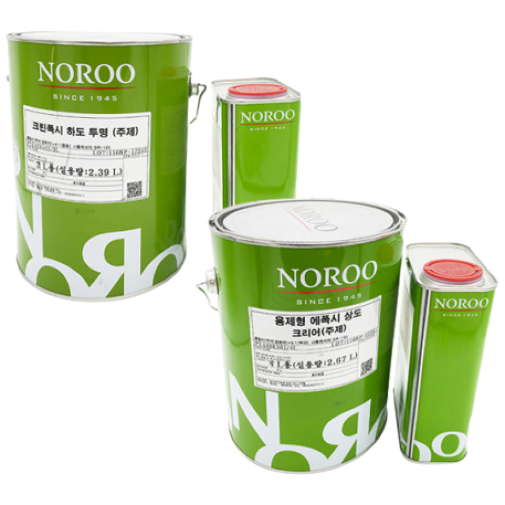 [노루표페인트] 에폭시페인트 크린폭시 -저용량모음, 선택03.용제형 에폭시상도 4L 투명, 1개, 4L 38,000원