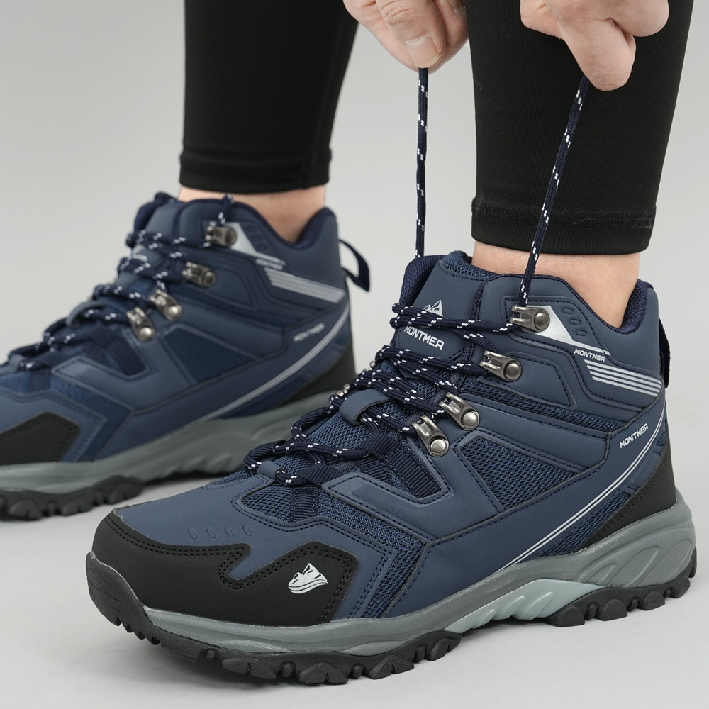 SSOOSS 남자 등산화 여성 트레킹화 경등산화 미끄럼방지 발편한 작업화 UM85H4D 35,800원