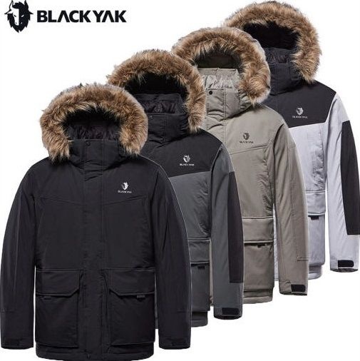 블랙야크 BLACK YAK 남성 겨울 M히마에코다운자켓 덕다운 야상 패딩 다운 점퍼 1BYPAW3023 GD 353932 224,500원