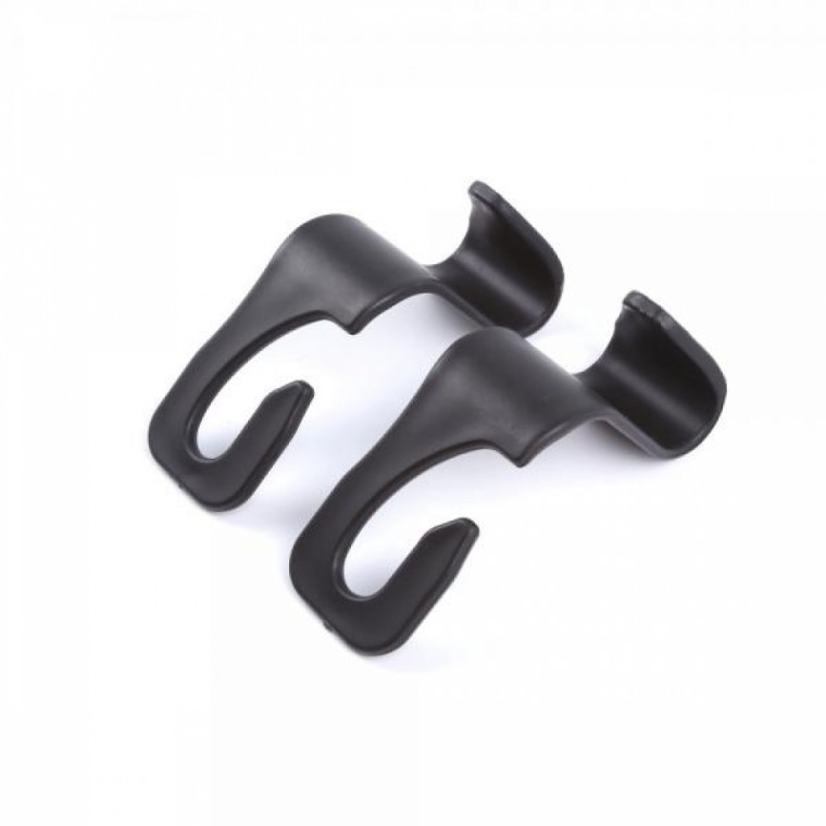 차량용 뒷자석 헤드레스트 다용도 컵홀더 핸드폰거치 후크걸이 2P 3,760원