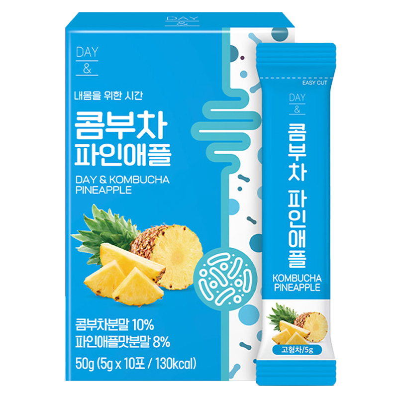 데이앤 콤부차 파인애플, 5g, 10개입, 1개 3,900원