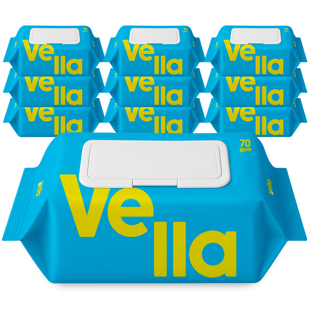 벨라 마레 70평량 초순수 저자극 엠보싱 물티슈 캡형, 70g, 72매, 10개 11,200원