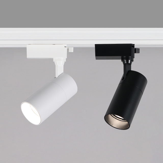 더쎈 레일조명 원통 COB 안정기 일체형 20W 스포트 레일등기구 (레일부속 별도구매) 79,200원