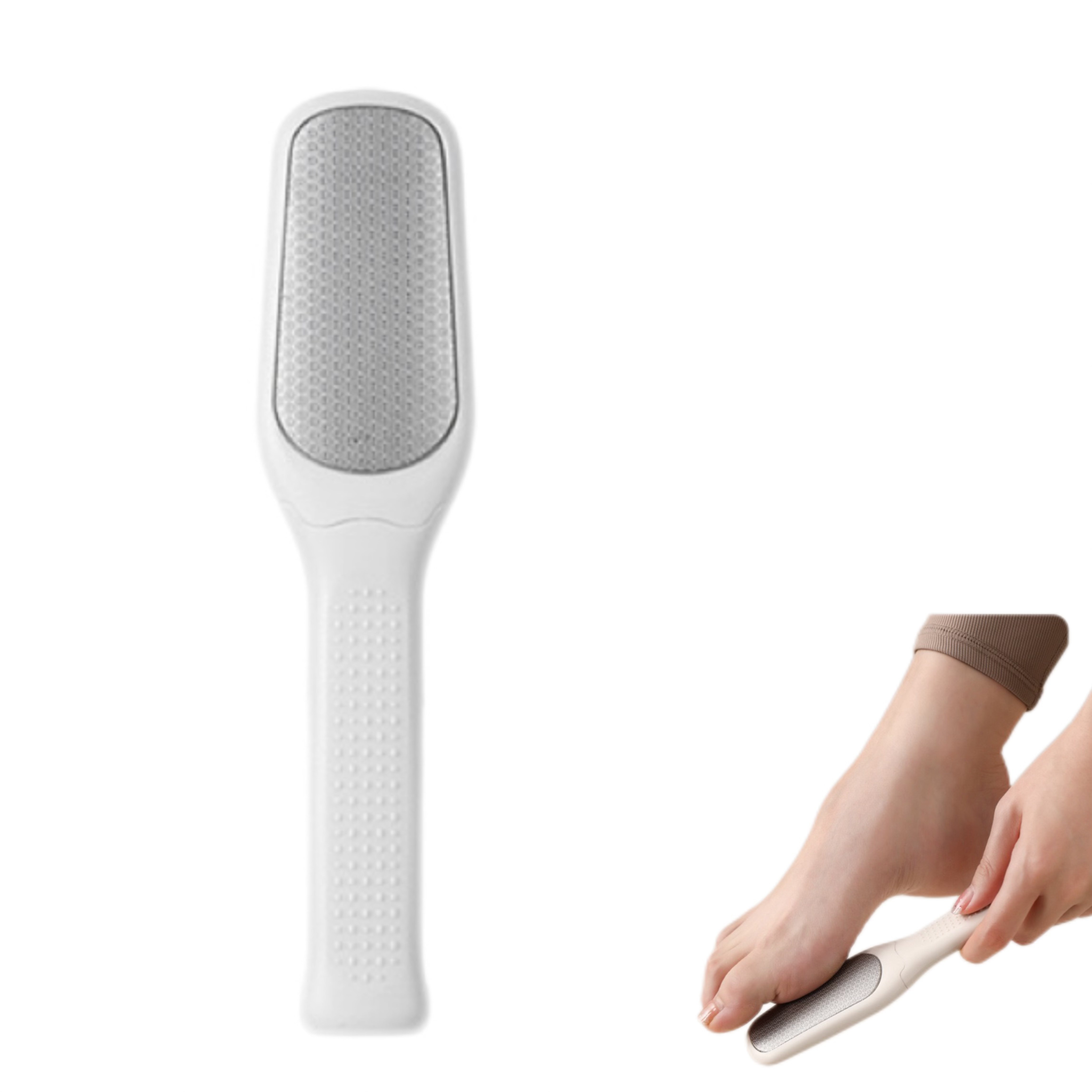 케이엠 스테인리스 양면 발 각질 제거기 풋케어, 65.7g, 1개, 1개입 6,500원