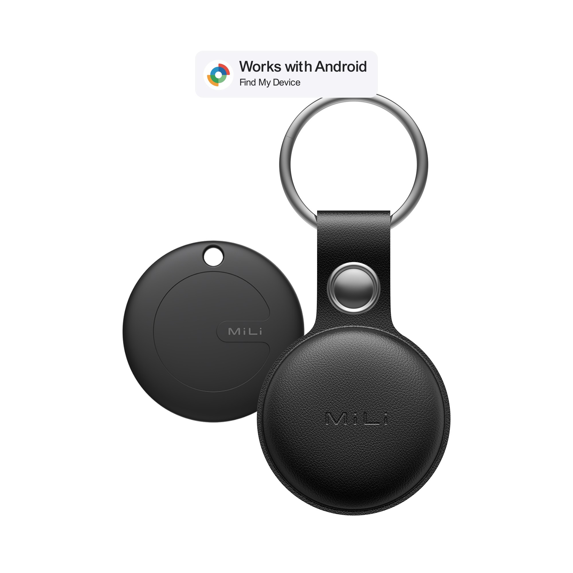 MiLi 미태그 가죽케이스 위치추적기 안드로이드 갤럭시전용 스마트태그 미아 도난 분실방지 21,600원