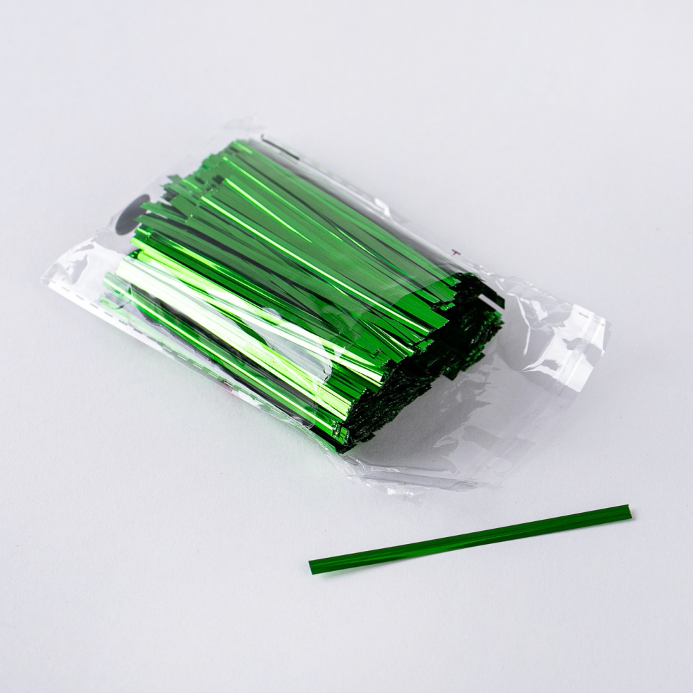 빵끈 컬러타이 베이커리 포장끈 봉지끈 전선끈 8cm 800개입 x 3, 그린, 3개 7,000원