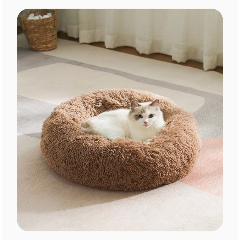 다있어유 엄마품속 고양이 도넛방석 강아지 핑크,모카브라운,구름그레이, 1개, 모카브라운 (갈색.Brown) 14,990원