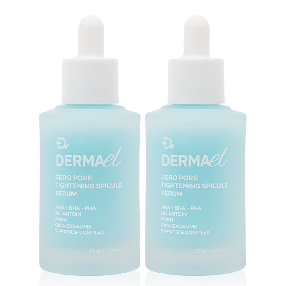 더마엘 제로 포어 타이트닝 스피큘 세럼 / PDRN 시카엑소좀 스피큘 모공케어, 2개, 50ml 340,000원