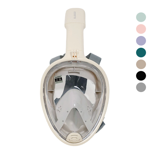 SUB22 풀페이스 스노쿨링 마스크, 그레이 15,900원