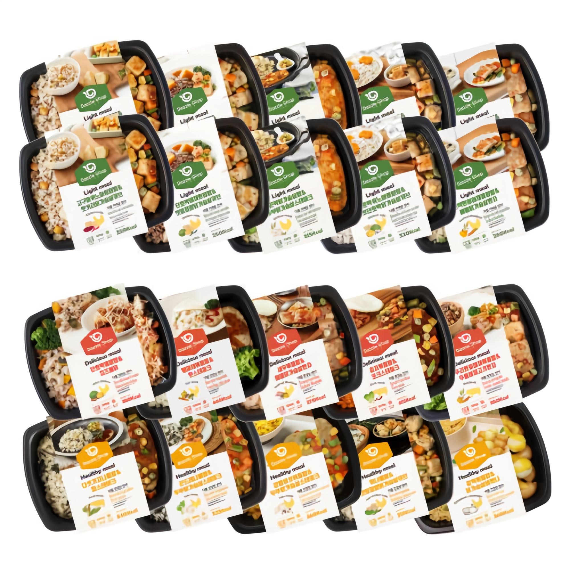 다즐샵 식단관리 도시락 4주 식단 15종 20팩 (가벼운10팩+맛있는5팩+건강한5팩), 1세트 79,900원