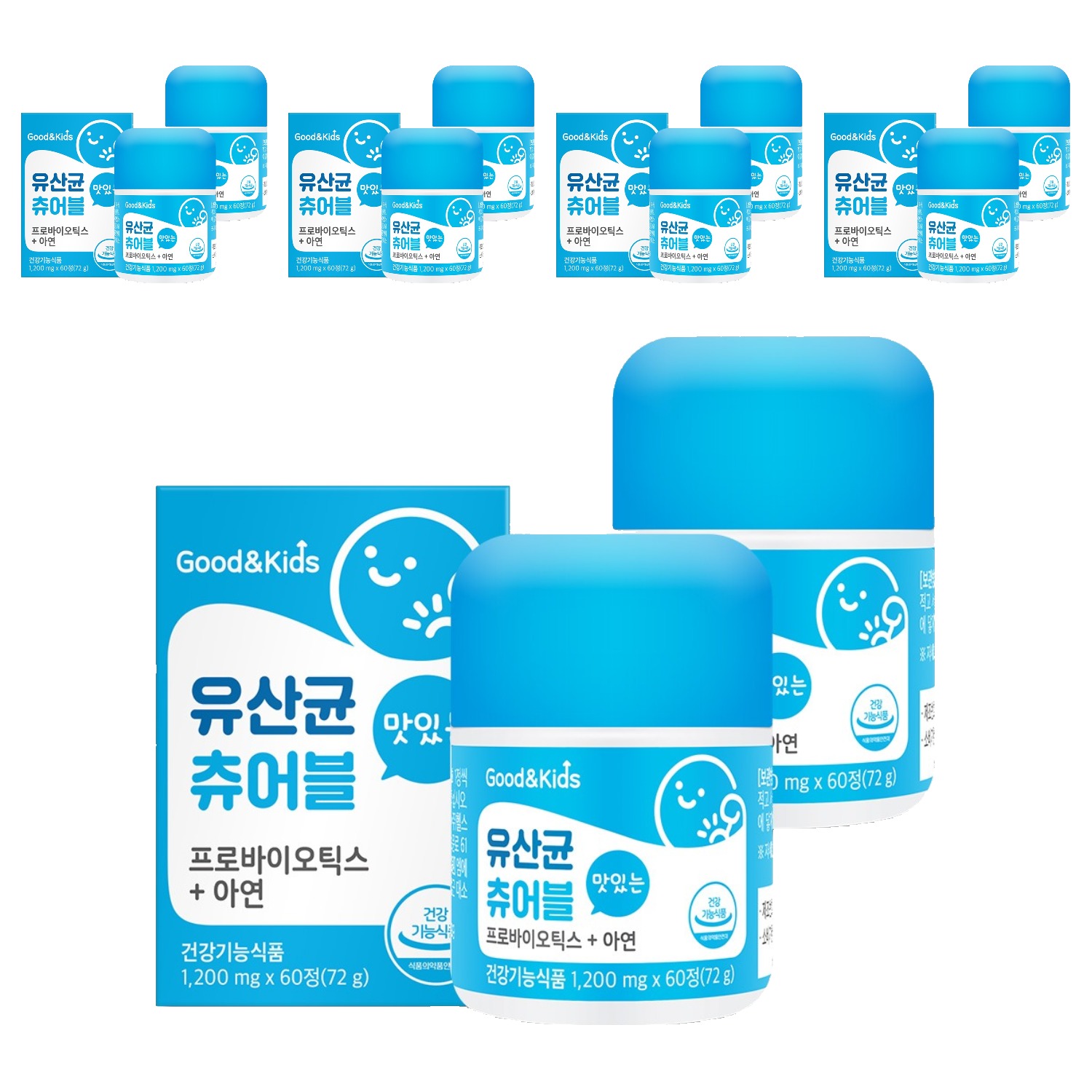 굿앤키즈 내츄럴플러스 유산균 츄어블 62,330원