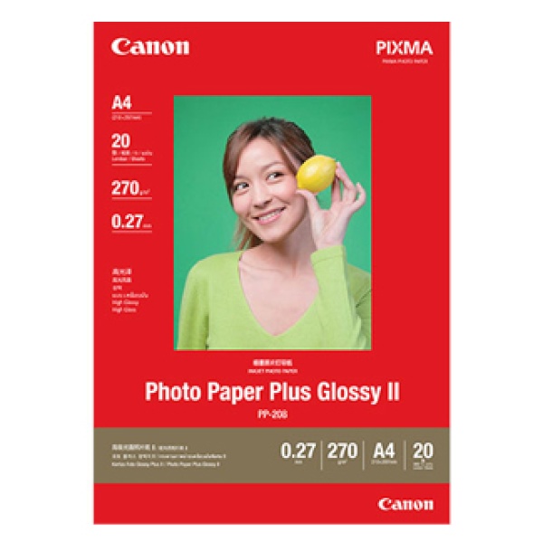 (Canon) 잉크젯전용 포토용지, PP-208 (A4/270g/1권X20매) 10,980원