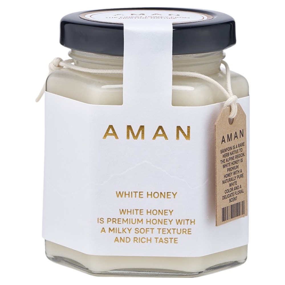 AMAN 키르기스스탄 화이트 허니, 250g, 1개 39,900원