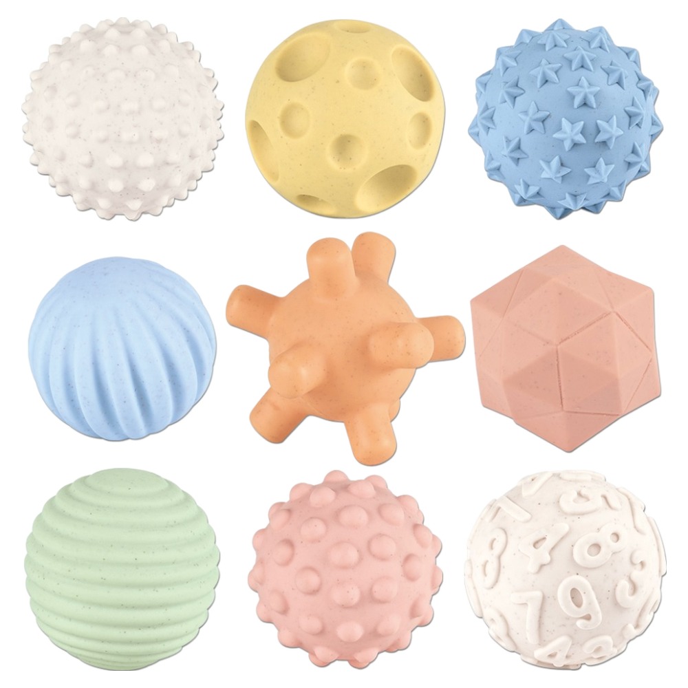 오즈토이 쿠션볼 말랑 소프트 촉감 볼 9종 세트, 628-100, 1세트 8,890원