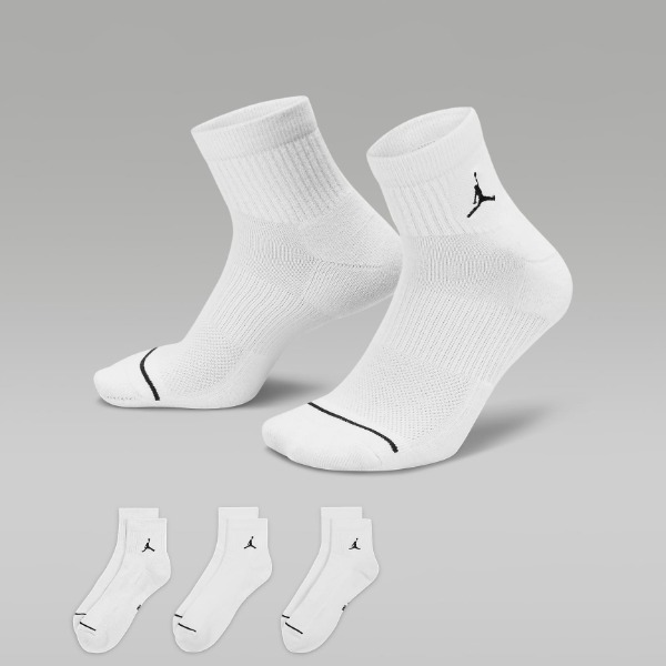 나이키 - 조던 점프맨 미드 크루 3팩 양말 (DX9655-100) 3팩중 1개만 배송 농구 농구 양말 9,900원