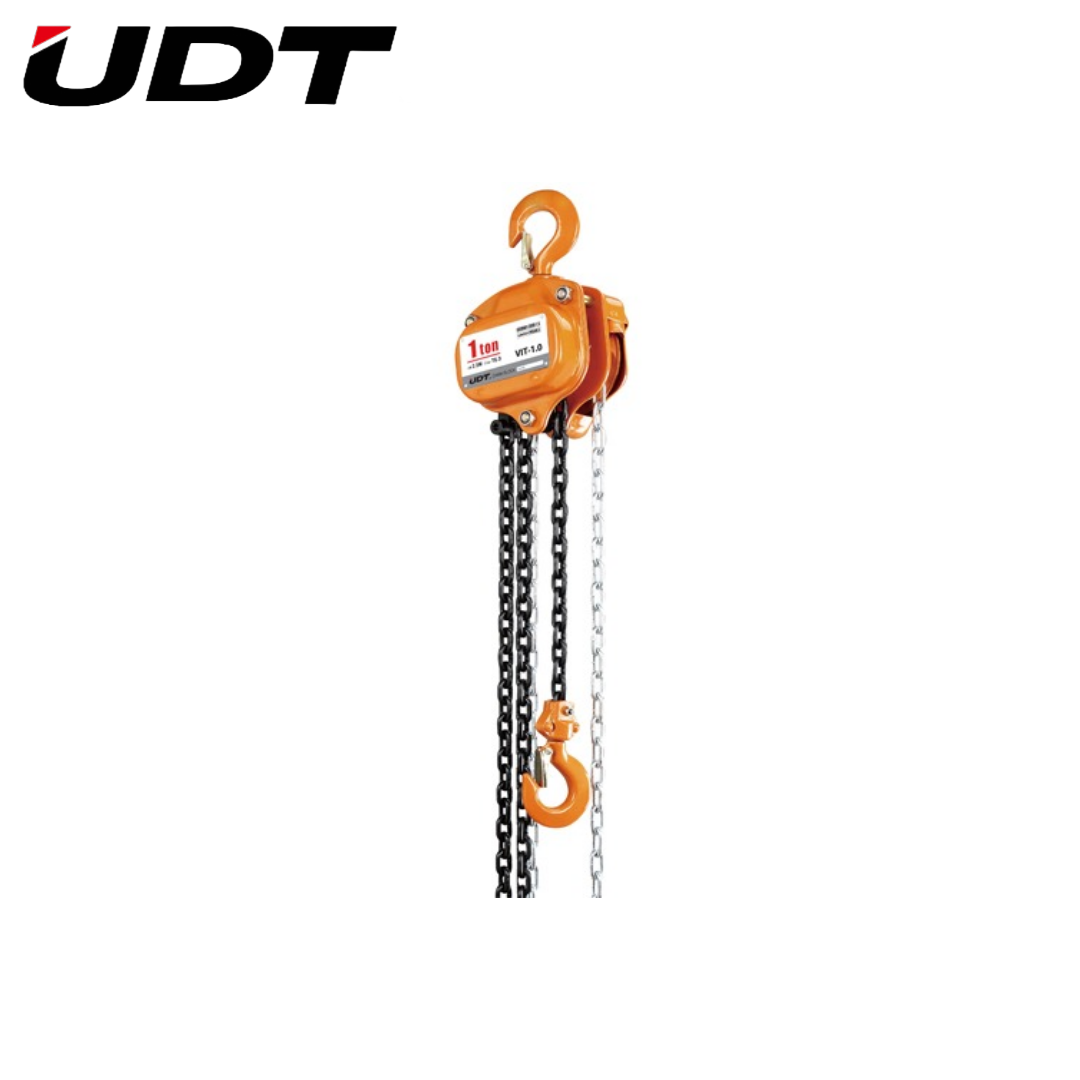 UDT 15톤 체인블록 VIT-15 호이스트 양정 3M 체인블럭 1,083,110원