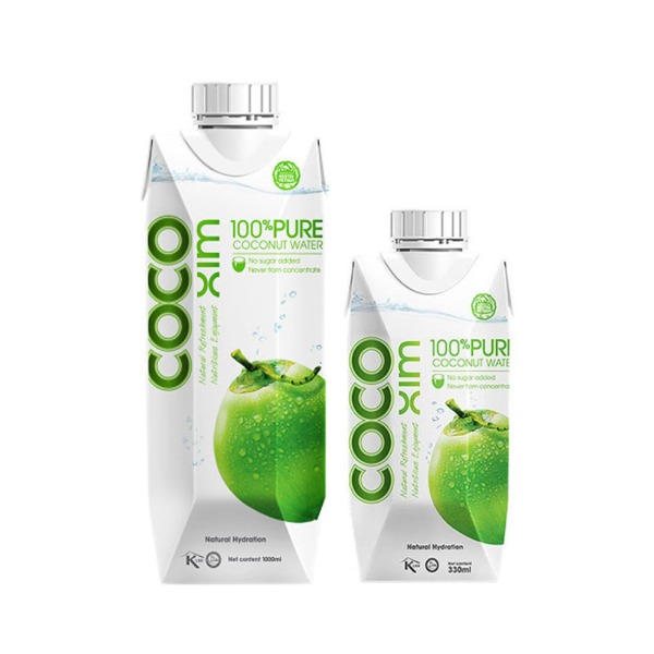 코코씸 100% 퓨어 코코넛워터 1L 2개 + 330ml 2개, 1L 18,900원