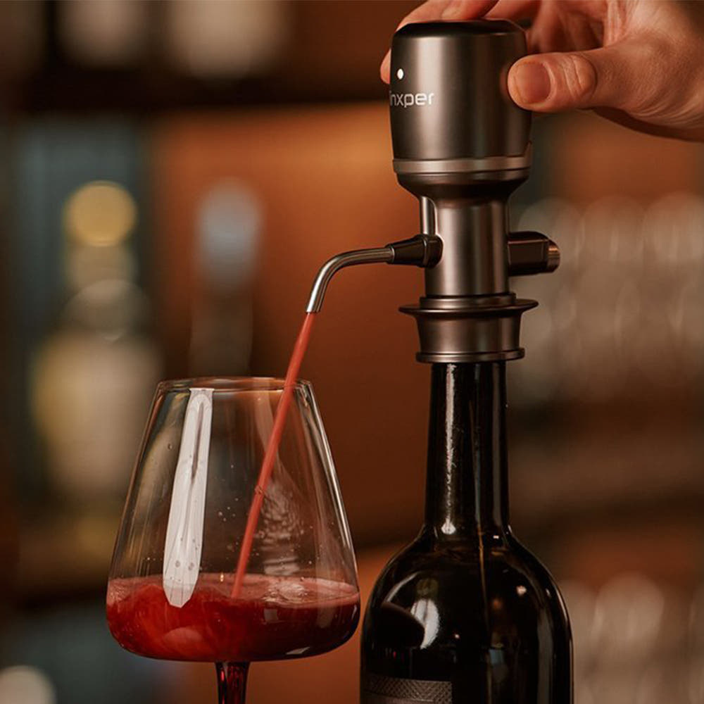 [빈스퍼 와인 에어레이터] 고품격 와인 에어레이터 빈스퍼, 1개, 실버 188,000원