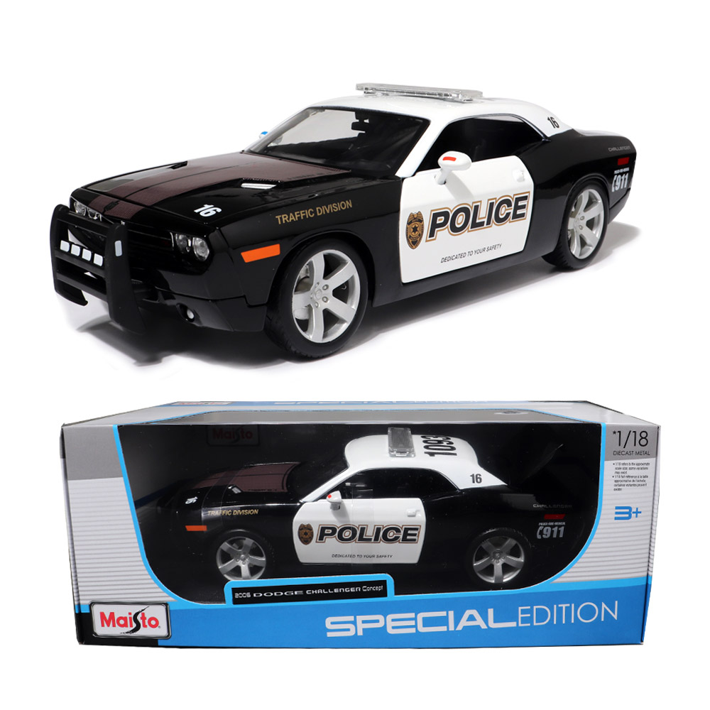 마이스토 1:18 2006 닷지 챌린저 컨셉 경찰차 다이캐스트 모형 63,900원