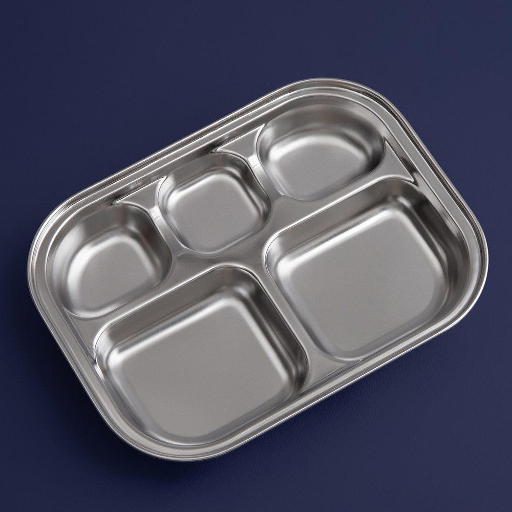 패블러스 유아용 어린이집 식판 10개 세트 스텐레스 도시락, 스텐레스 49,000원