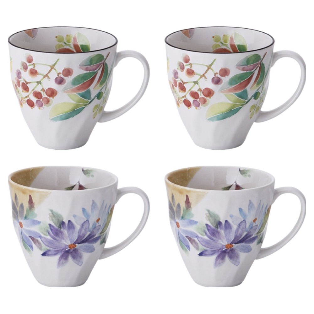 아이린도 임페리얼 꽃 머그 2종 x 2p 세트 108,000원