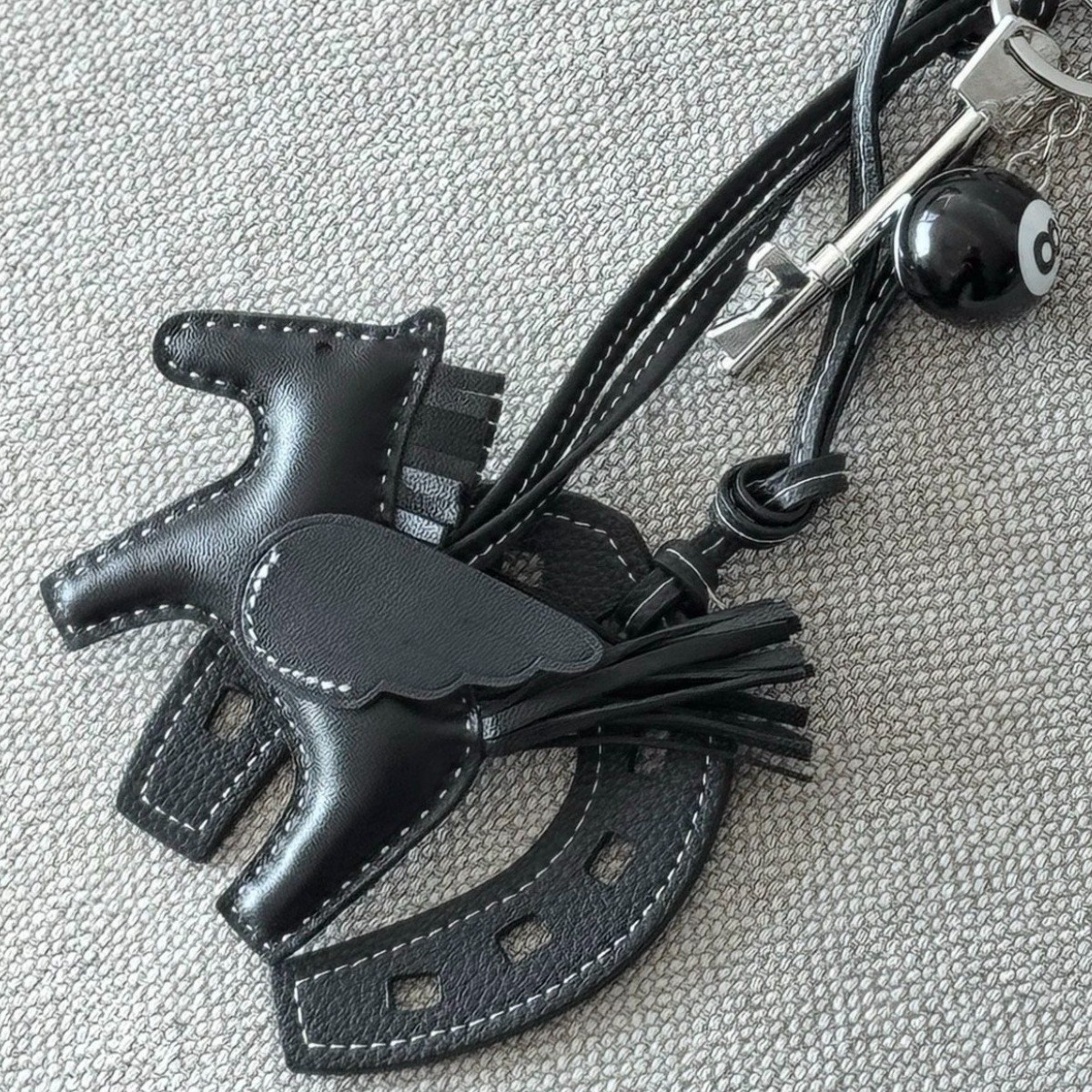 [우리마켓]양가죽 홀스 말발굽키링 가방키링 백꾸미기 백참키링 30,600원