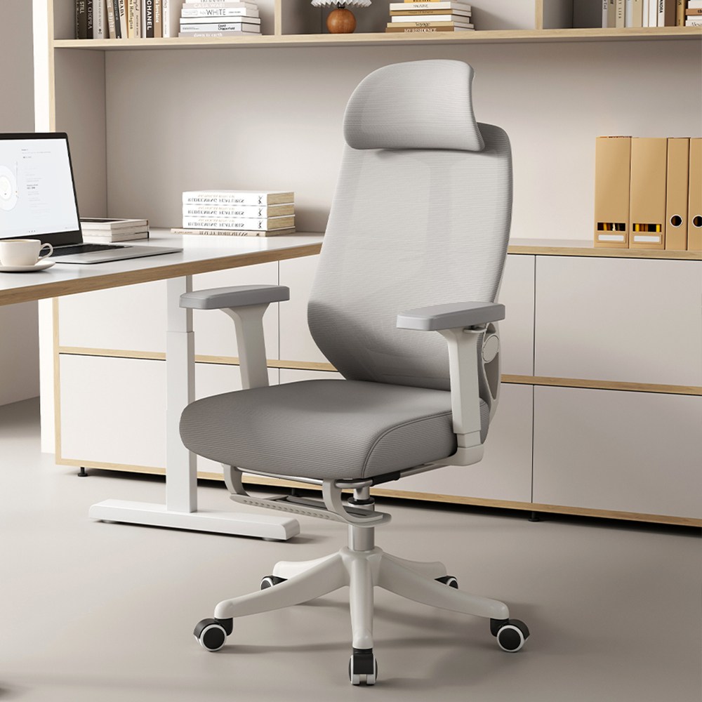 Arcbliss 사무용 메쉬 컴퓨터 의자, 화이트+그레이 168,900원