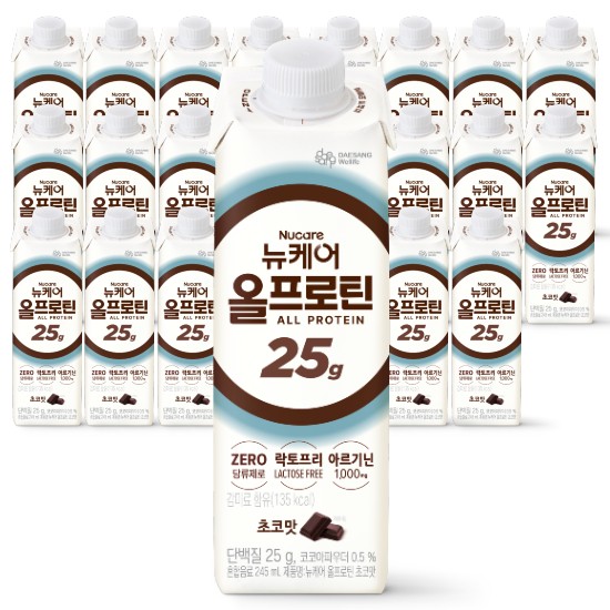 뉴케어 올프로틴 초코맛, 245ml, 24개 39,100원