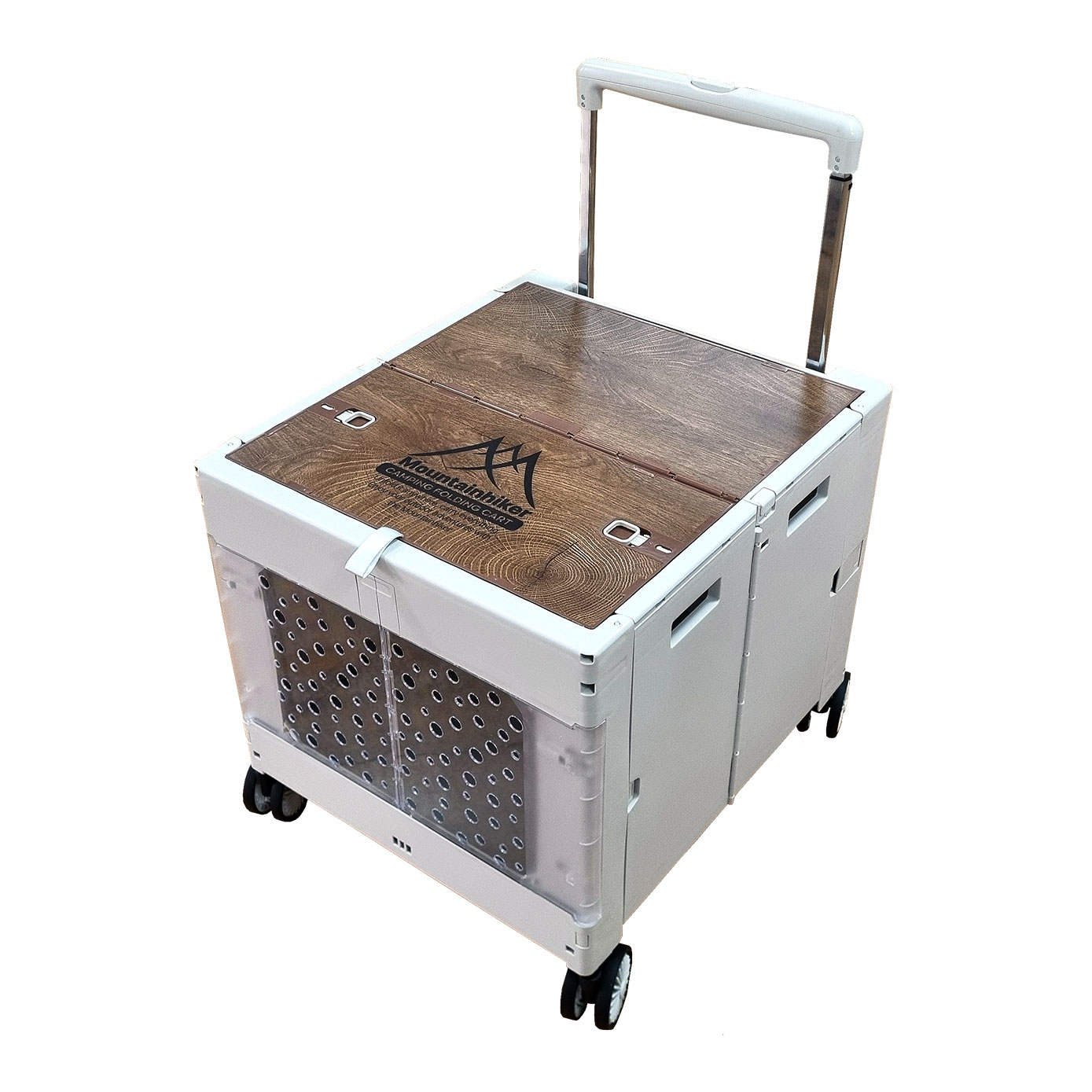 마운틴하이커 캠핑 폴딩 카트 접이식 수레 테이블 캐리어 오픈형 98,000원