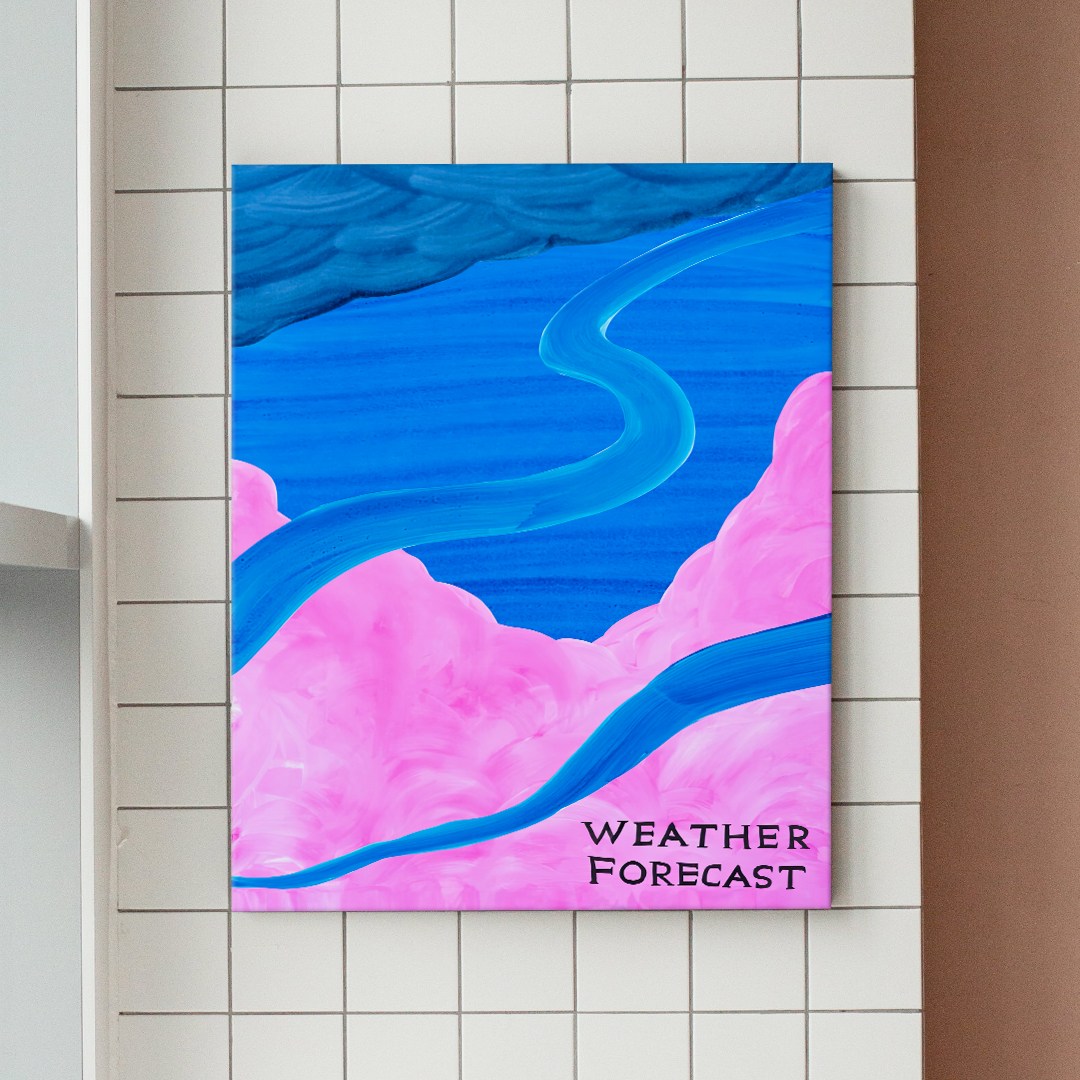 다 괜찮을거야, 위로의 메시지 힐링 인테리어 캔버스 액자 Part.2 7종, 15.오늘의 날씨는 19,900원