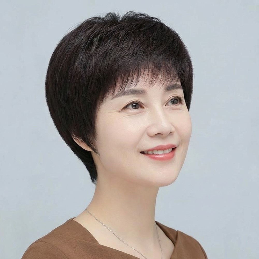 CENDY 중년여성 가발 인모 통가발 35,800원