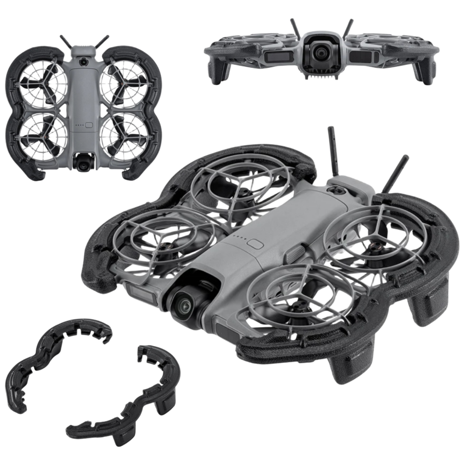 [STARTRC] DJI 네오2 프로펠러 가드 NEO2 (부력 충돌 방지 플로팅 가드) 물 위 부력 유지 충돌 방지 / EVA 경량 보호 설계 / 퀵 장착 드론 액세서리 (블랙), 1개, [STARTRC] DJI 네오2 프로펠러 가드(블랙) 31,900원