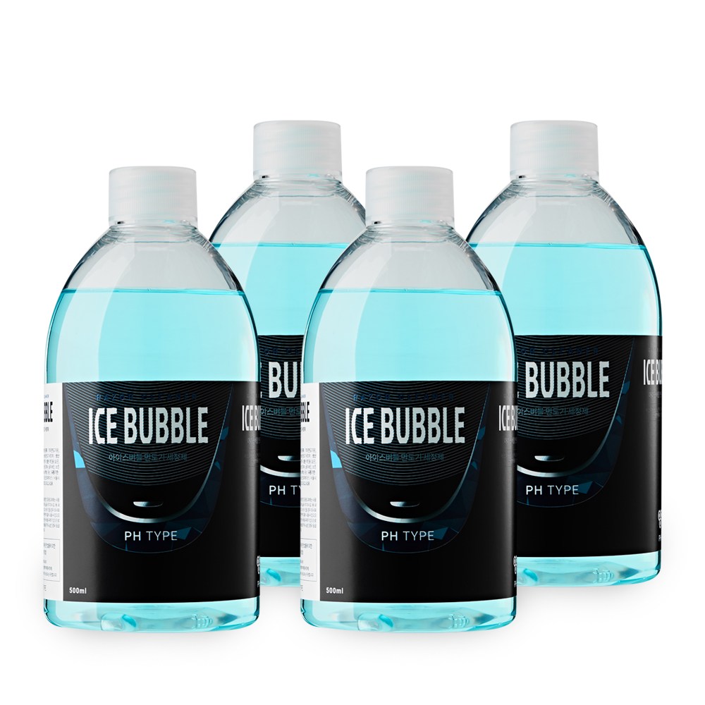 아이스버블 브라운 면도기 세정액 4개 500ml 전기면도기 세척액 필립스 파나소닉 23,500원