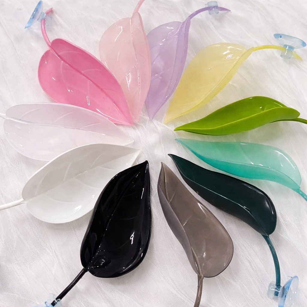 크레 나뭇잎 백업 은신처 도마뱀 플라스틱 인조식물 인조식물 파충류 용품 긴타입, 1개, 블랙 4,160원