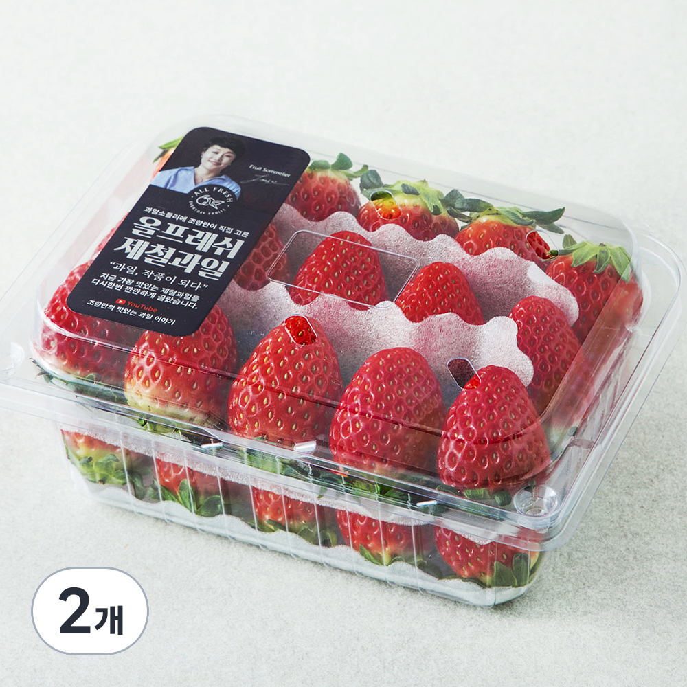 [로켓프레시] 올프레쉬 GAP 인증 금실딸기 15,340원