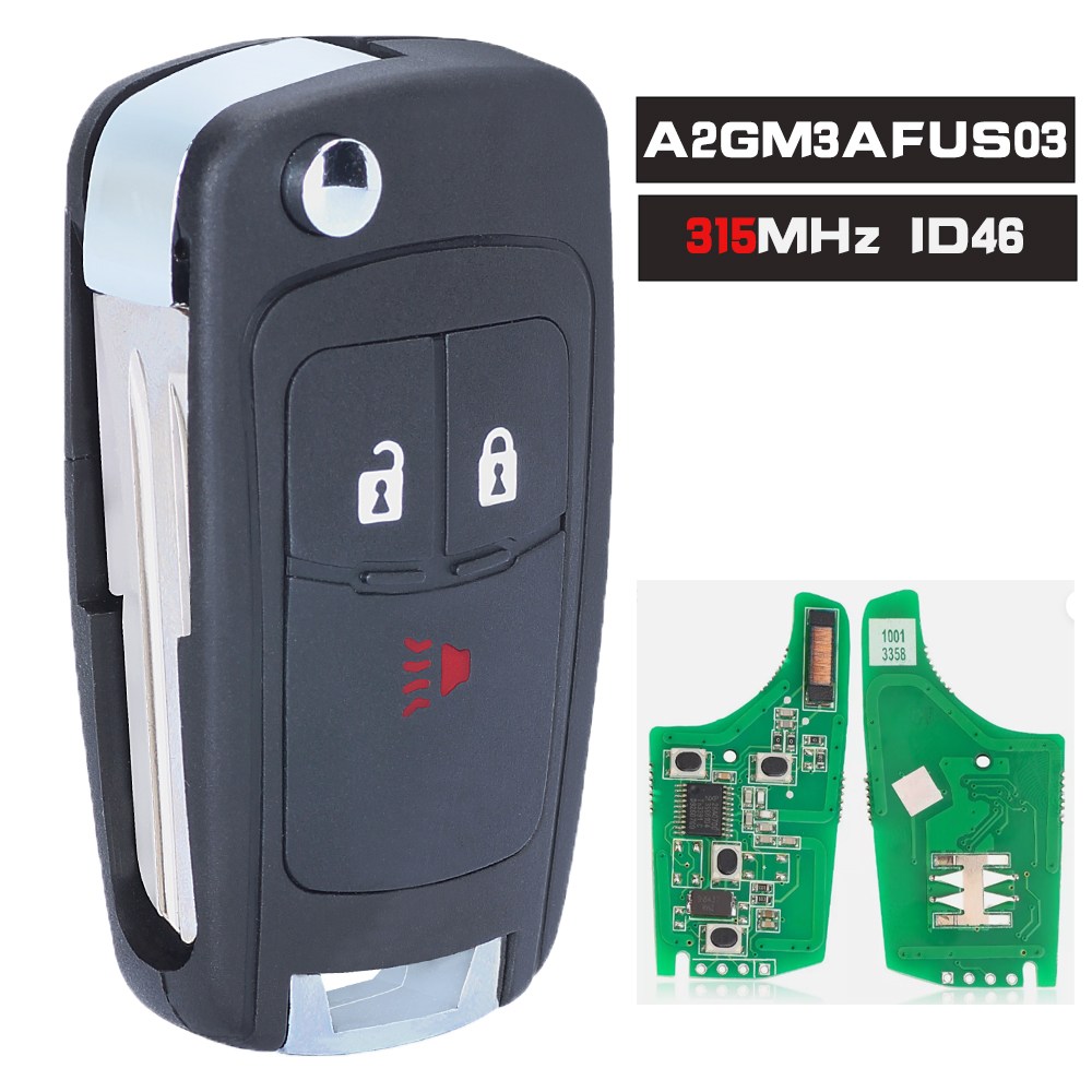 KEYDIY 95989830 스마트 리모컨 키, 쉐보레 스파크 2013 2014 2015, 315MHz ID46 3 단추 포브, A2GM3AFUS03 36,500원