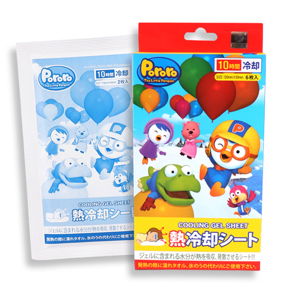 뽀로로 열냉각시트 6매입 열날때 10시간지속 쿨링시트 5,000원
