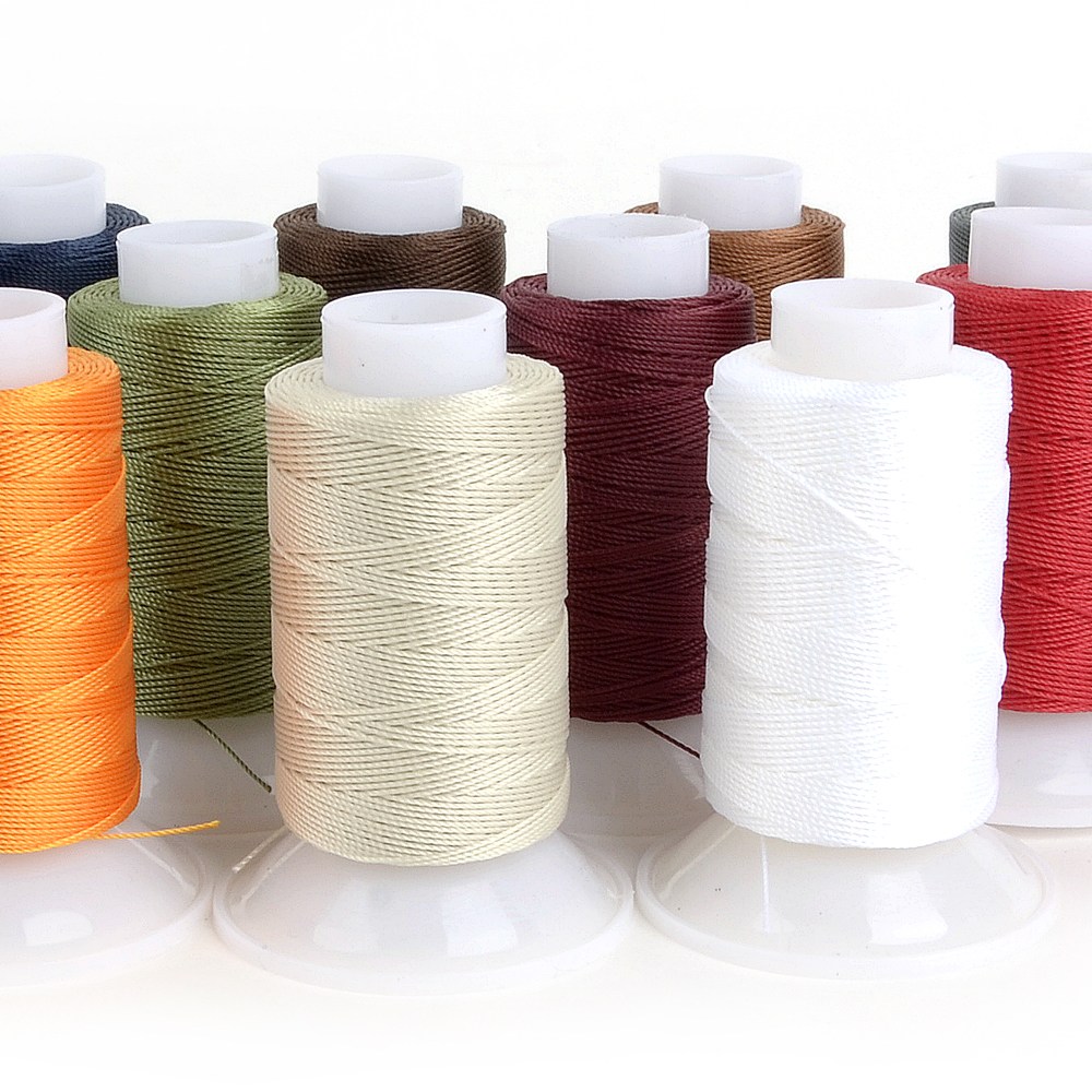 비니모MBT 가죽공예 - 실 비니모 MBT 단품 5호 100m 12가지 칼라 8,500원