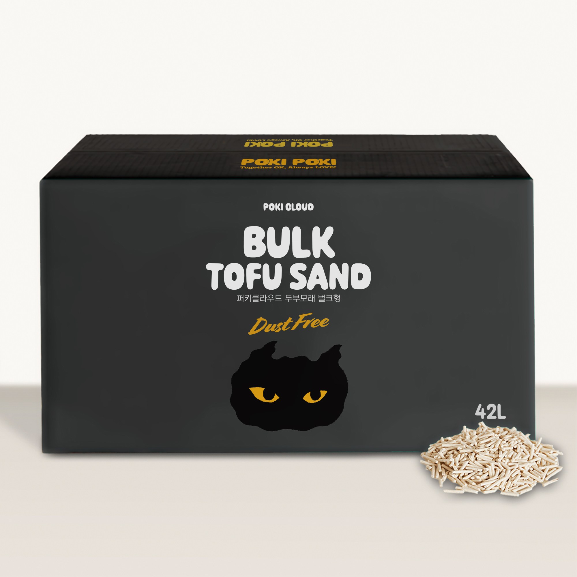 퍼키퍼키 고양이 두부모래 대용량 42L 26,490원